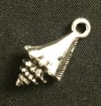 (image for) Silver Conch Shell Charm